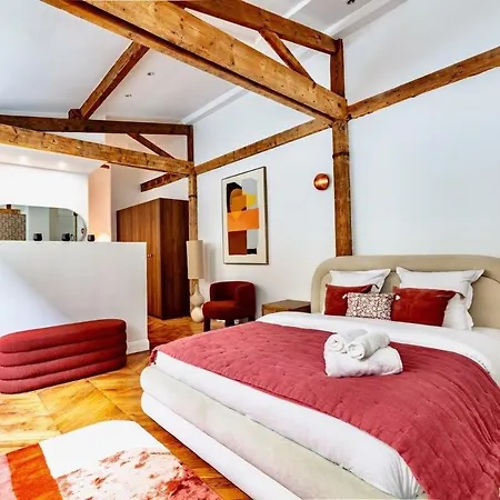 8 - Opera - Rue Constantinople - Duplex 8 Pieces Apartamento *